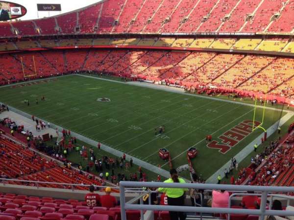 Arrowhead Stadium, section: 318, row: 11, seat: 1