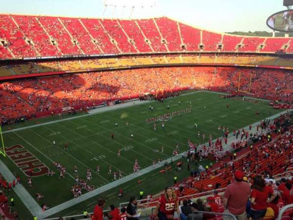 Arrowhead Stadium, section: 329, row: 15, seat: 4