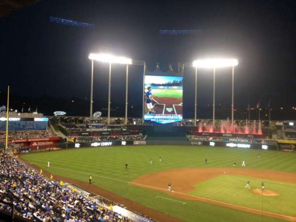 Kauffman Stadium, section: 311, row: E, seat: 12