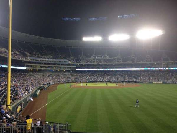 Kauffman Stadium, section: 250, row: AA, seat: 14