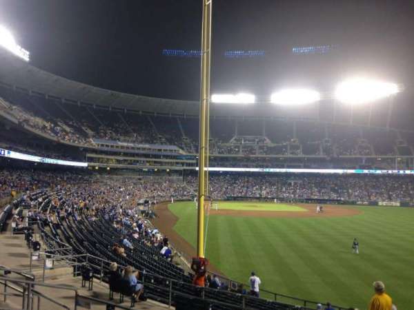 Kauffman Stadium, section: 249, row: GG, seat: 12