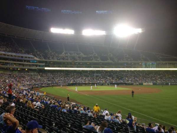 Kauffman Stadium, section: 144, row: U, seat: 12
