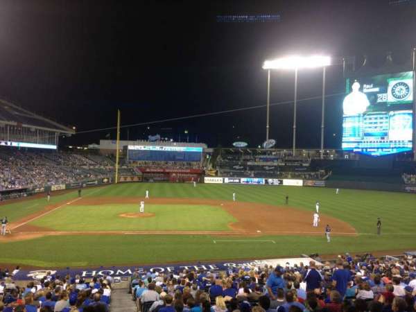 Kauffman Stadium, section: 232, row: CC, seat: 22