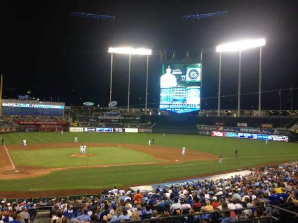 Kauffman Stadium, section: 230, row: DD, seat: 15