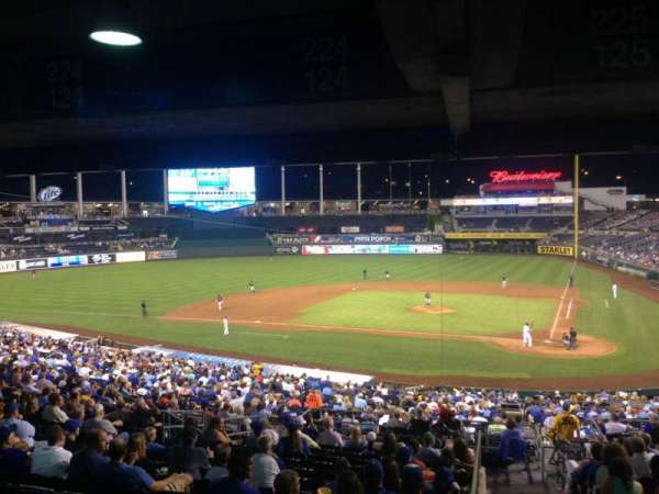 Kauffman Stadium, section: 225, row: RR, seat: 11