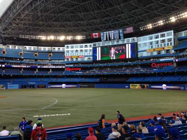 Rogers Centre, section: 116L, row: 15, seat: 109