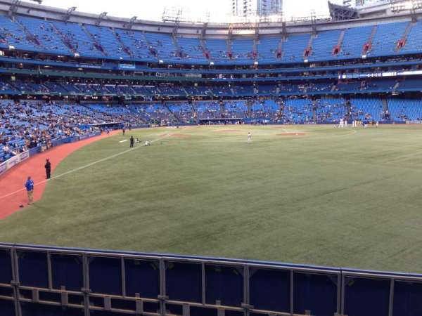 Rogers Centre, section: 107L, row: 1, seat: 101