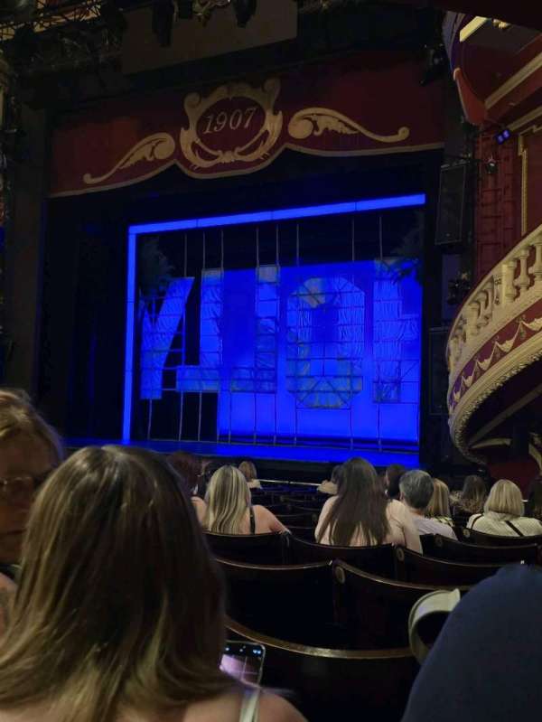Sunderland Empire, section: Stalls, row: M, seat: 6