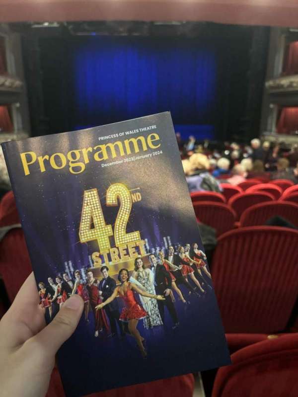 Princess of Wales Theatre, section: Orchestra C, row: R, seat: 24-25
