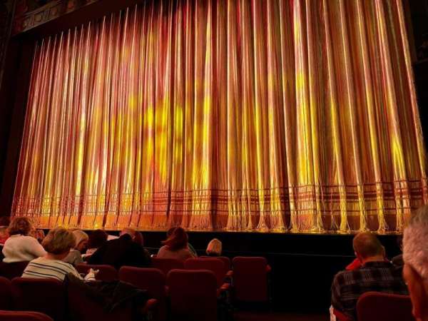 Broadhurst Theatre, section: Orchestra R, row: F, seat: 2