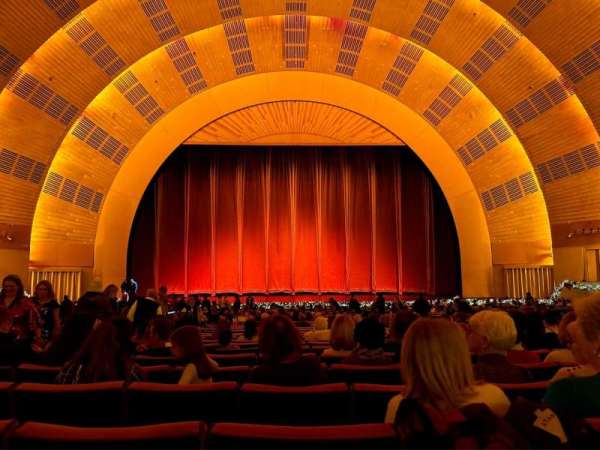 Radio City Music Hall, section: Orchestra 4, row: G, seat: 409