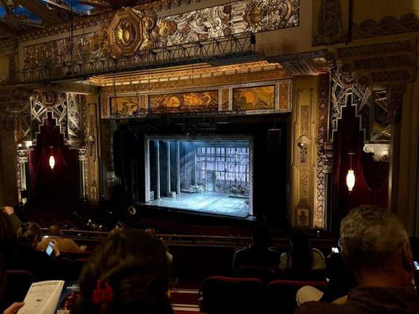 Hollywood Pantages Theatre, section: Mezzanine R, row: F, seat: 6