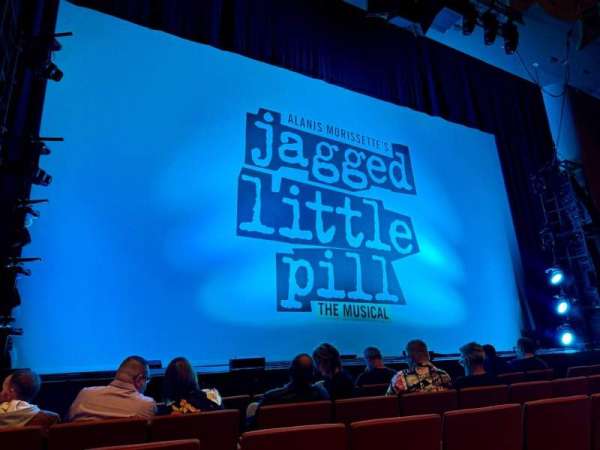 ASU Gammage, section: FRTWC, row: 2, seat: 21