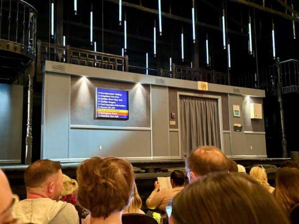 Gerald Schoenfeld Theatre, section: Orchestra L, row: G, seat: 5
