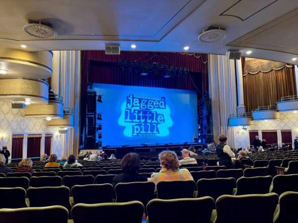 Hanover Theatre, section: Orch L, row: S, seat: 16