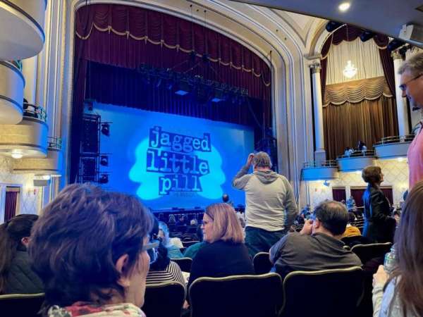 Hanover Theatre, section: Orch L, row: P, seat: 20
