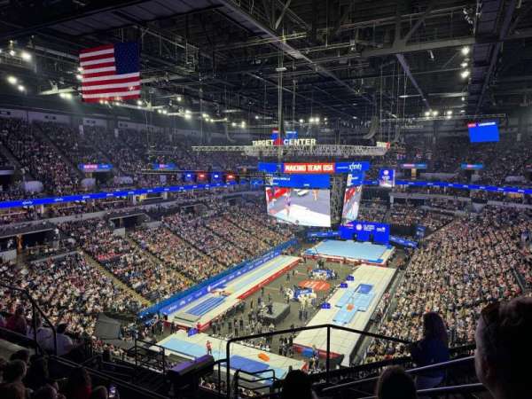 Target Center, section: 238, row: K, seat: 17