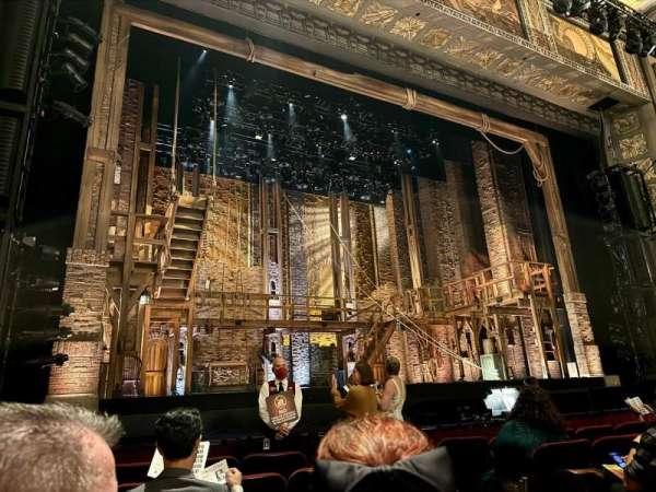 Hollywood Pantages Theatre, section: Orchestra LC, row: F, seat: 304