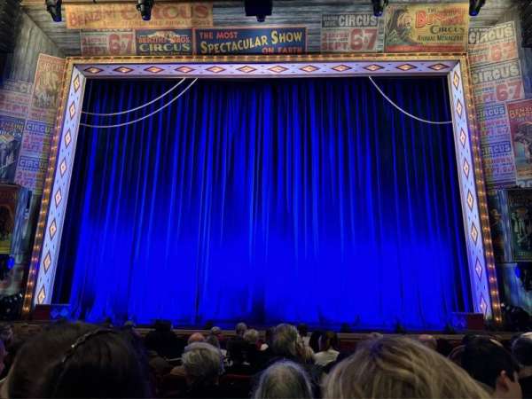 Imperial Theatre, section: Orchestra C, row: J, seat: 109
