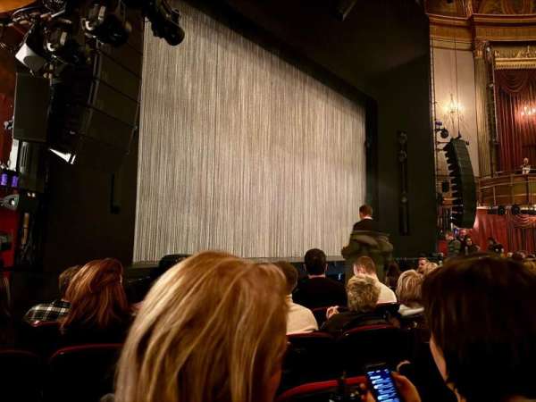 St. James Theatre, section: Orchestra L, row: G, seat: 17