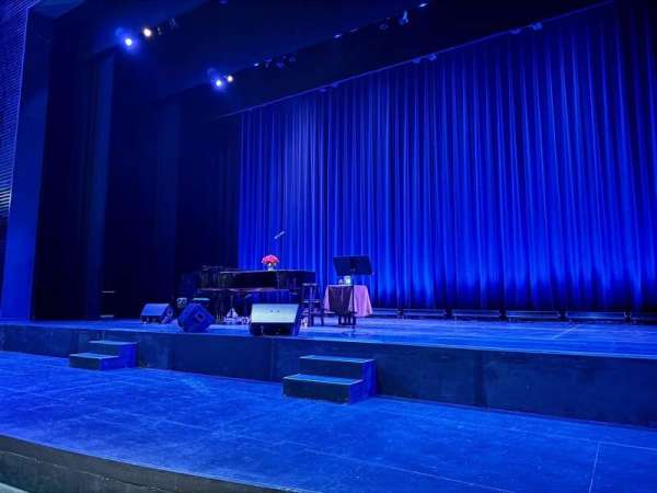 Bram Goldsmith Theater at the Wallis, section: Orch R, row: B, seat: 2