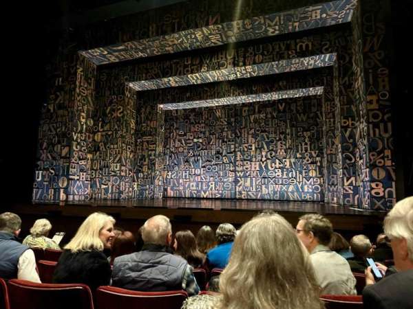 Mandell Weiss Theatre at the La Jolla Playhouse, section: Orch, row: E, seat: 8