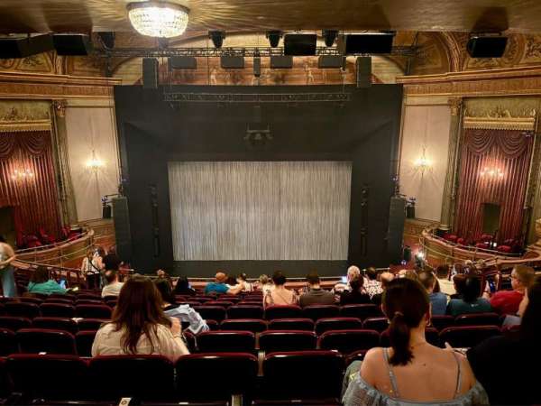 St. James Theatre, section: Mezzanine C, row: O, seat: 108