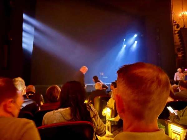 St. James Theatre, section: Orchestra L, row: G, seat: 3