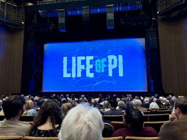 Ahmanson Theatre, section: Orchestra, row: L, seat: 18