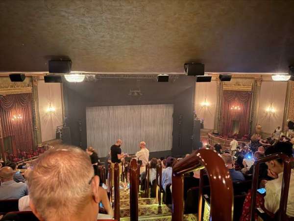 St. James Theatre, section: Mezzanine L, row: Q, seat: 1