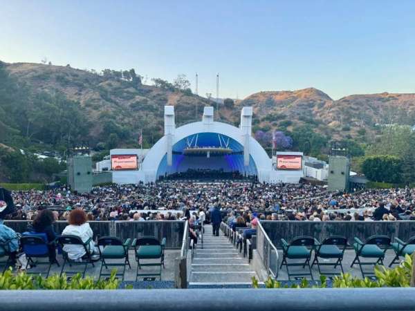 Hollywood Bowl, section: N1, row: 1, seat: 12
