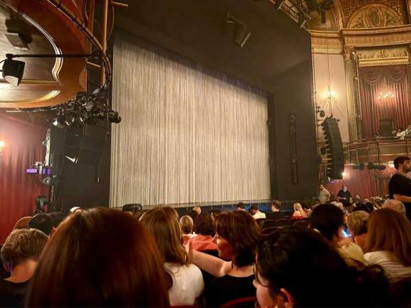 St. James Theatre, section: Orchestra L, row: K, seat: 21