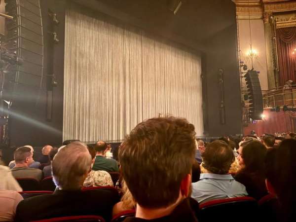 St. James Theatre, section: Orchestra L, row: J, seat: 13