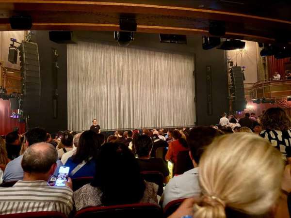 St. James Theatre, section: Orchestra L, row: O, seat: 5
