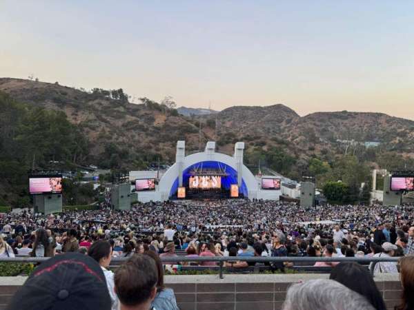 Hollywood Bowl, section: T2, row: 4, seat: 7