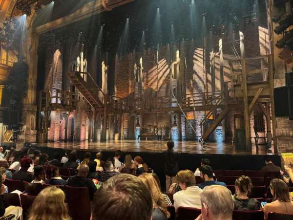 Richard Rodgers Theatre, section: Orchestra R, row: H, seat: 8