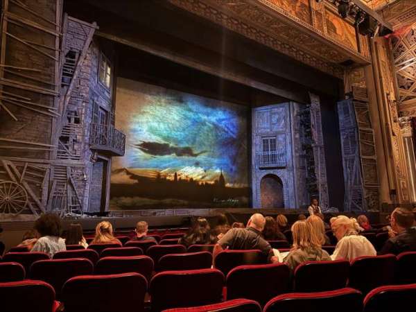 Hollywood Pantages Theatre, section: Orchestra LC, row: H, seat: 308