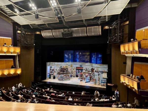 Ahmanson Theatre, section: Mezzanine, row: A, seat: 11