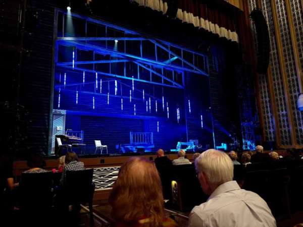 Reynolds Hall at The Smith Center, section: Orchestra L, row: F, seat: 103