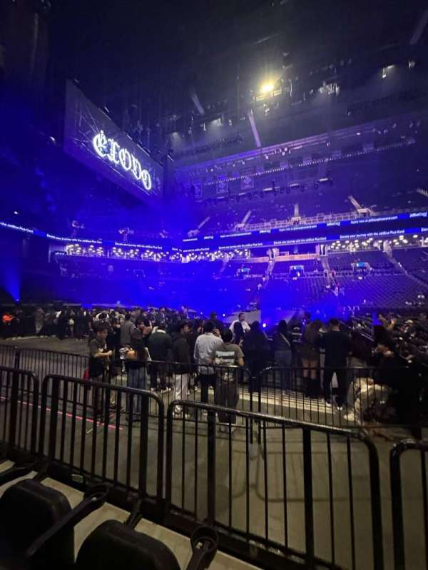 Barclays Center, section: 24, row: 2, seat: 8