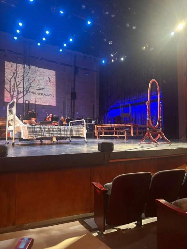Cabot Theatre at the Broadway Theatre Center, section: Orch Left, row: D, seat: 1