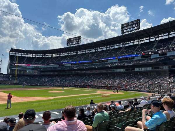 Rate Field, section: 142, row: 12, seat: 4