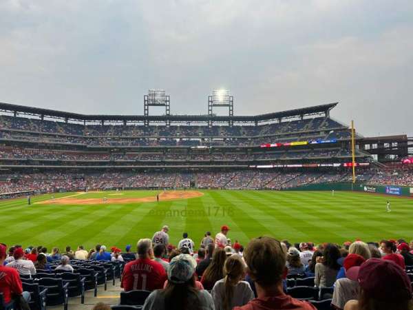 Citizens Bank Park, section: 103, row: 16, seat: 21-22