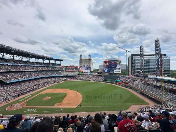 Truist Park, section: 317, row: 8, seat: 21-22