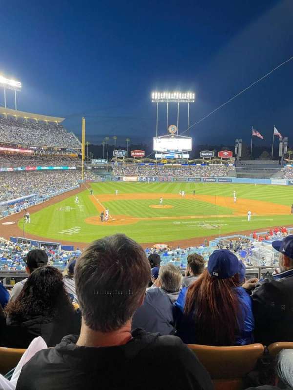 Dodger Stadium, section: 116LG, row: G, seat: 3