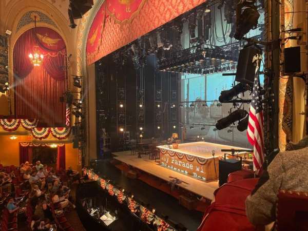 Bernard B. Jacobs Theatre, section: Right Boxes, row: C, seat: 4