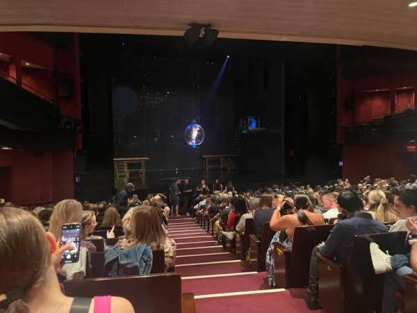 Marquis Theatre, section: Orchestra L, row: T, seat: 1