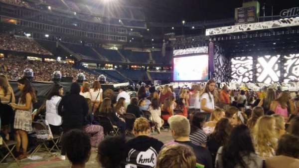 Gillette Stadium, section: Floor B2, row: 30, seat: 19