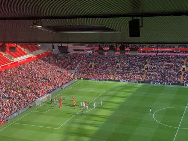 Anfield, section: U6, row: 86, seat: 165