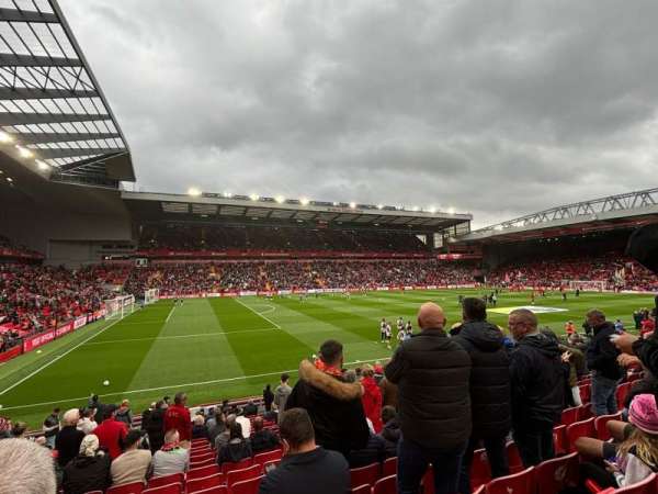 Anfield, section: L3, row: 20, seat: 57
